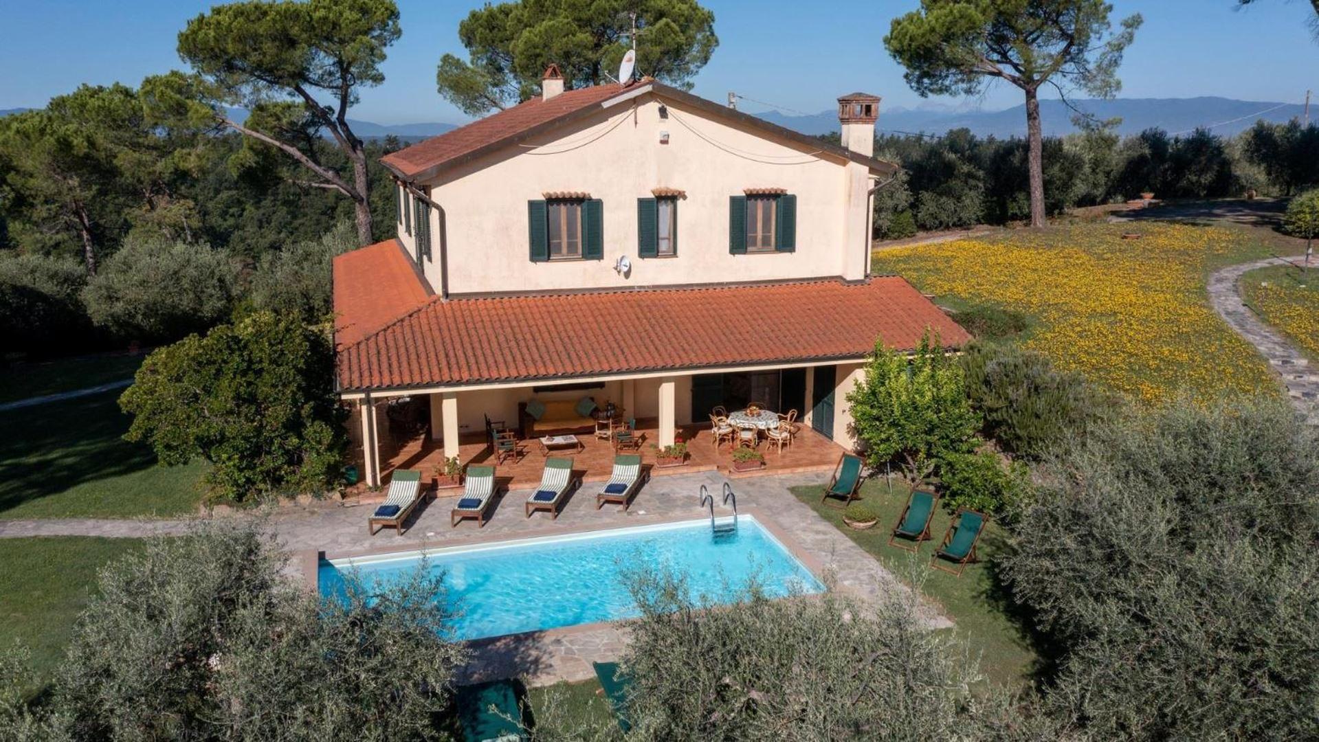 Villa Montalbano 12 Cerreto Guidi Eksteriør bilde